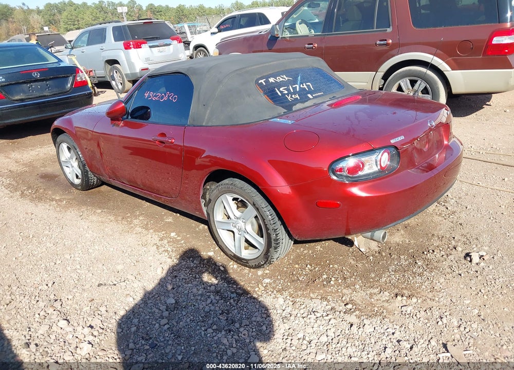 2008 MAZDA MX-5 VIN: JM1NC25F480151747