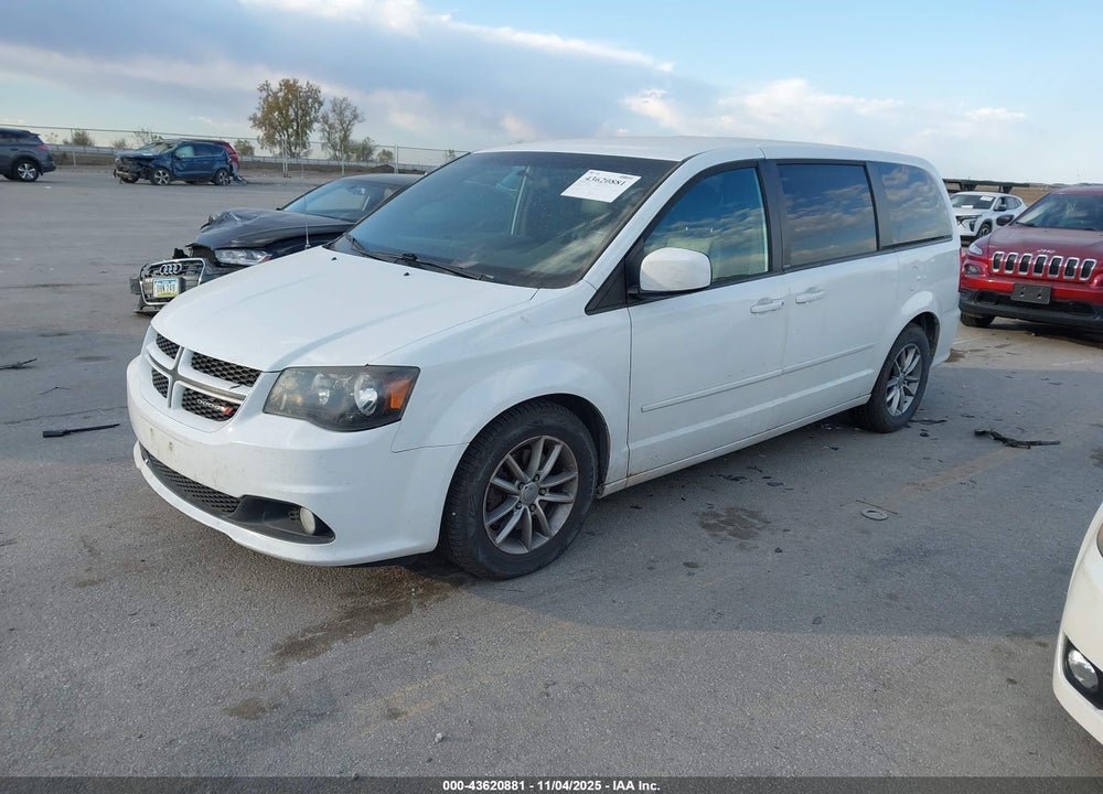 2014 DODGE GRAND CARAVAN R/T VIN: 2C4RDGEG1ER316708