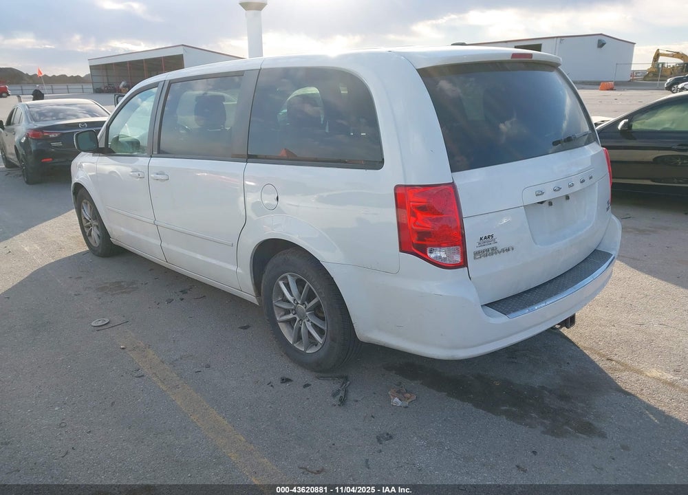 2014 DODGE GRAND CARAVAN R/T VIN: 2C4RDGEG1ER316708