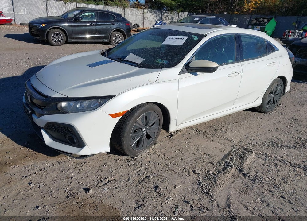 2019 HONDA CIVIC EX VIN: SHHFK7H68KU418928