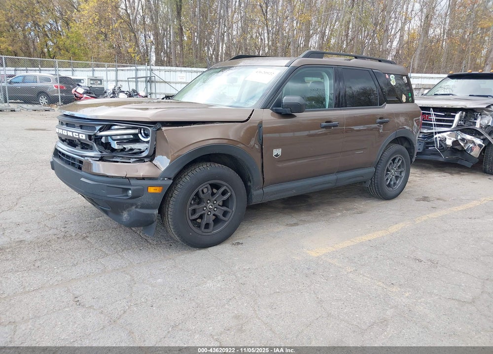 2022 FORD BRONCO SPORT BIG BEND VIN: 3FMCR9B69NRD47015