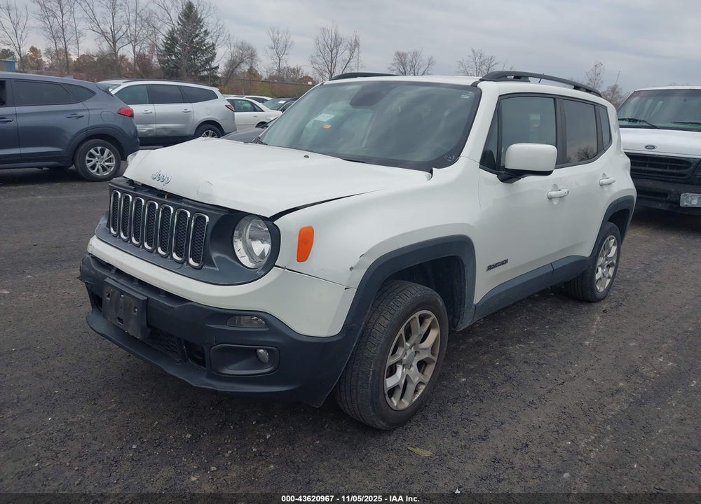 2017 JEEP RENEGADE LATITUDE 4X4 VIN: ZACCJBBB3HPE86796