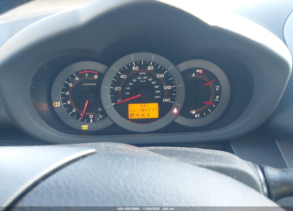 2011 TOYOTA RAV4 SPORT VIN: 2T3RF4DV2BW107584