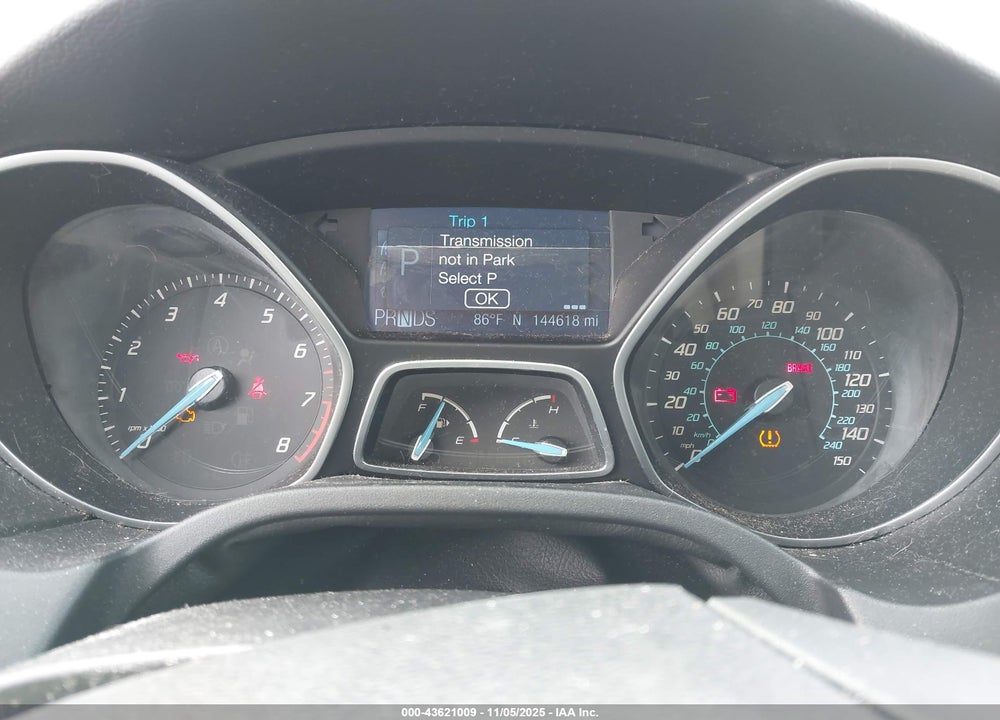 2012 FORD FOCUS SEL VIN: 1FAHP3M25CL413617