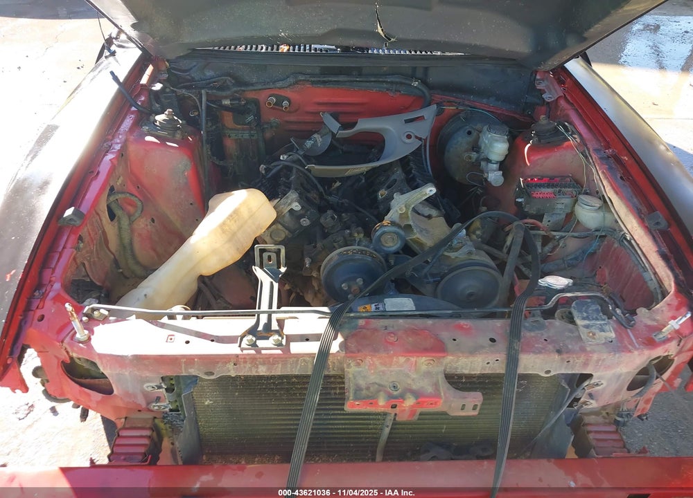 2000 FORD MUSTANG VIN: 1FAFP4045YF114512