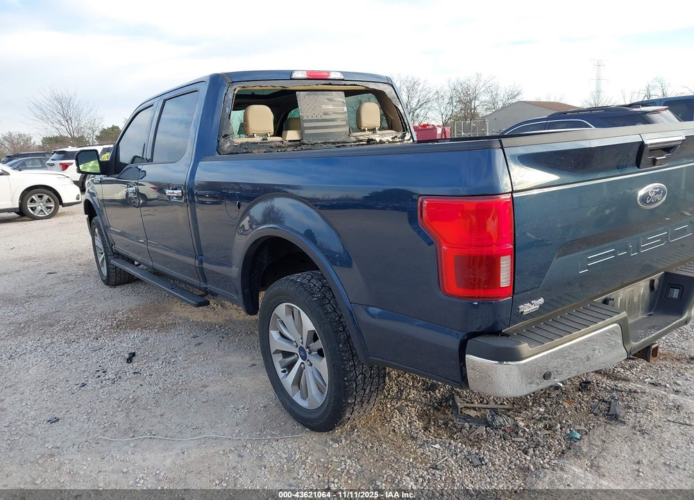 2018 FORD F-150 LARIAT VIN: 1FTFW1EG2JKE12690
