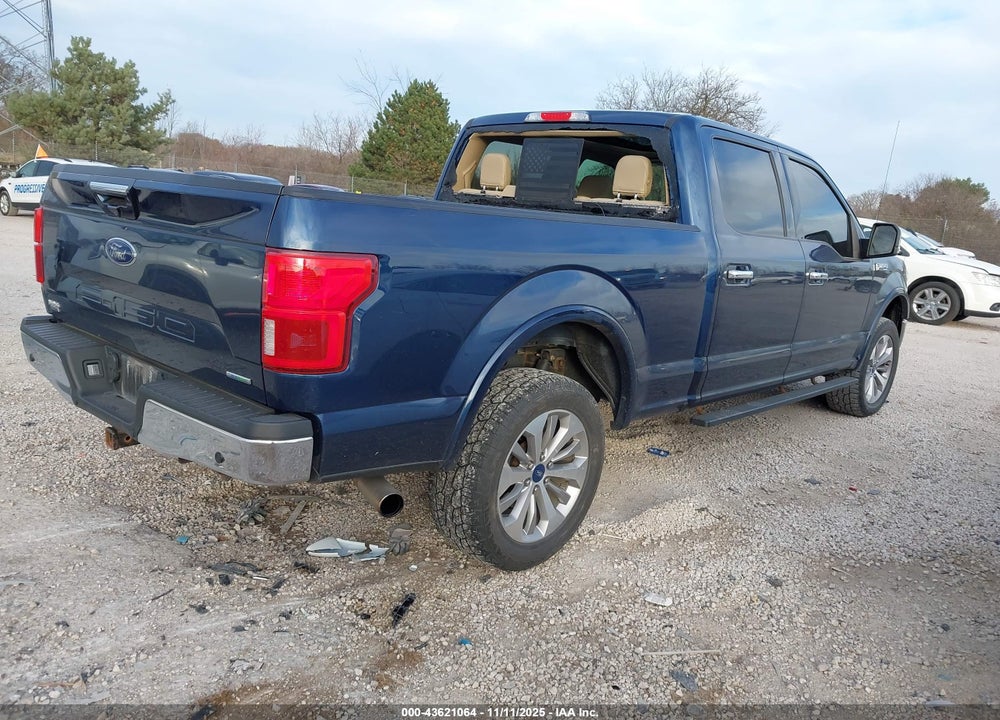 2018 FORD F-150 LARIAT VIN: 1FTFW1EG2JKE12690
