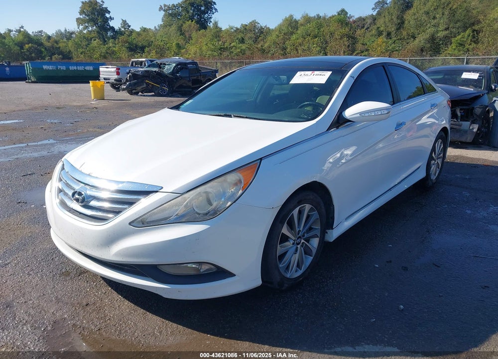 2014 HYUNDAI SONATA LIMITED VIN: 5NPEC4AC3EH911107