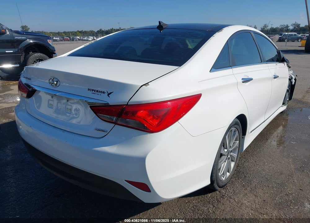 2014 HYUNDAI SONATA LIMITED VIN: 5NPEC4AC3EH911107