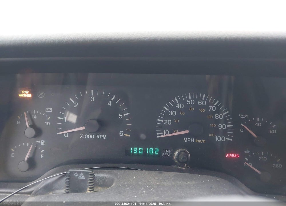 2000 JEEP CHEROKEE SPORT VIN: 1J4FF48S1YL141931