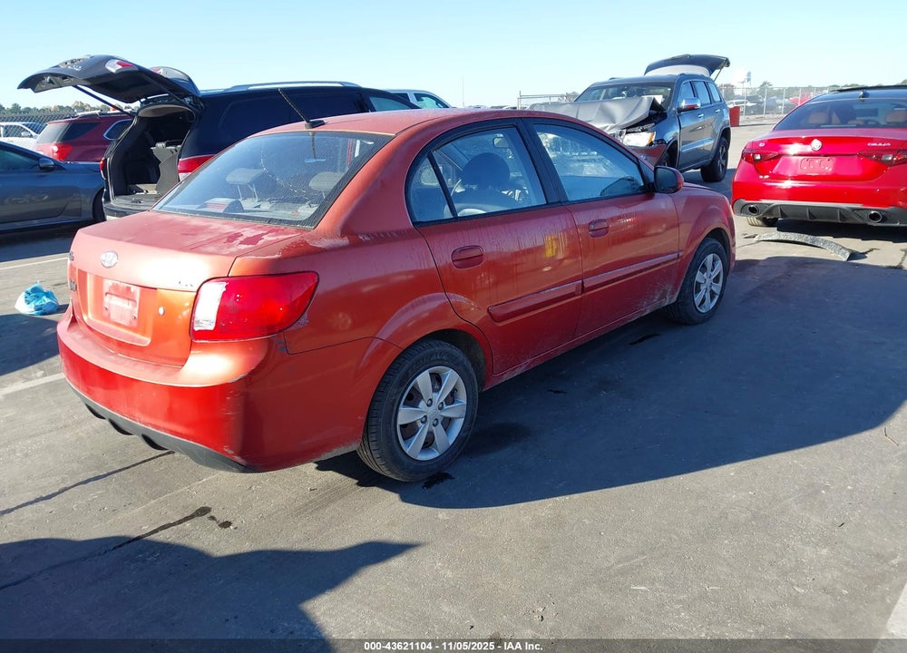 2011 KIA RIO VIN: KNADH4A34B6734678