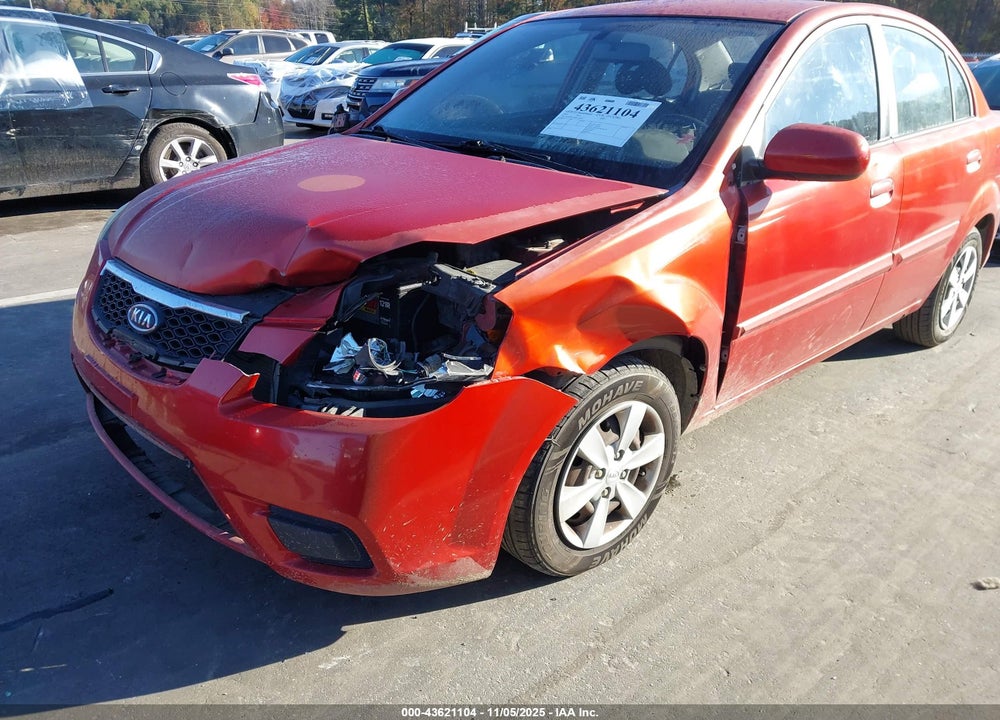 2011 KIA RIO VIN: KNADH4A34B6734678
