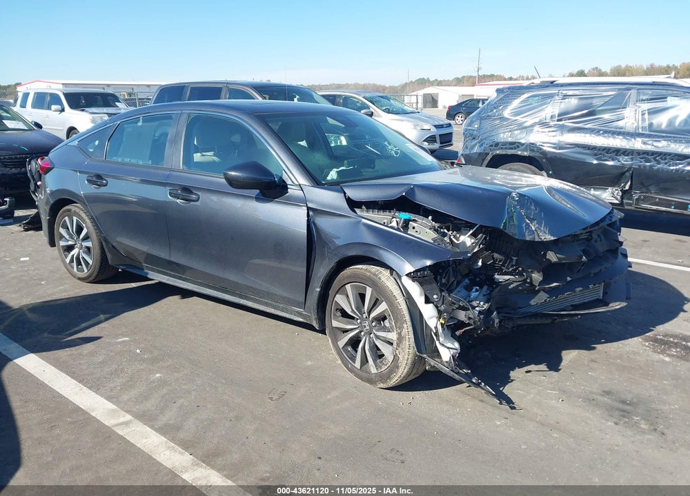 2023 HONDA CIVIC EX-L/EX-L W/O BSI VIN: 19XFL1H75PE018035