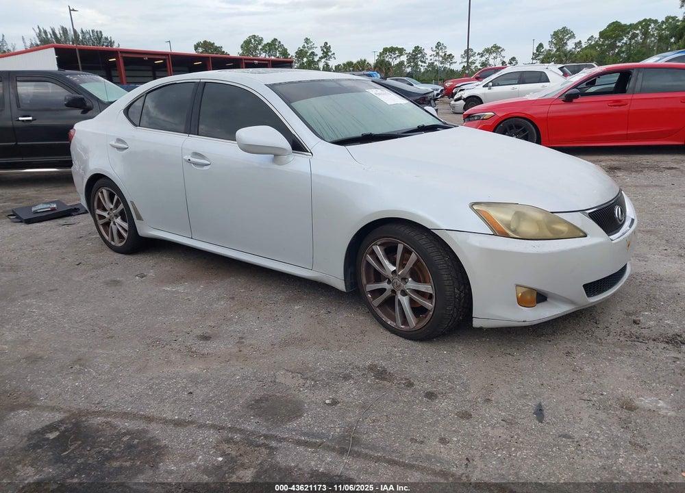 2006 LEXUS IS 250 VIN: JTHBK262765017377