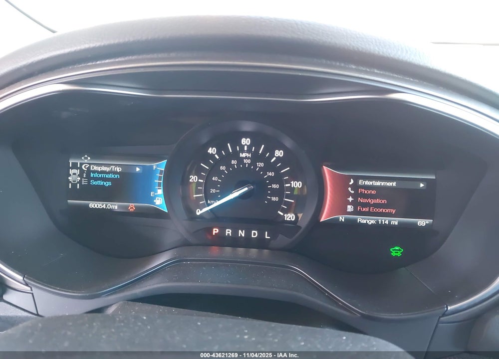 2019 FORD FUSION HYBRID SE VIN: 3FA6P0LU0KR174339