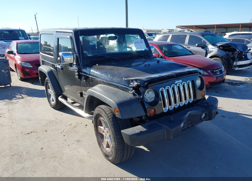 2013 JEEP WRANGLER SPORT VIN: 1C4GJWAGXDL701742