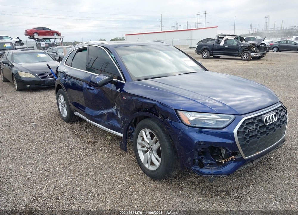 2022 AUDI Q5 PREMIUM 45 TFSI S LINE QUATTRO S TRONIC VIN: WA1GAAFY5N2051191