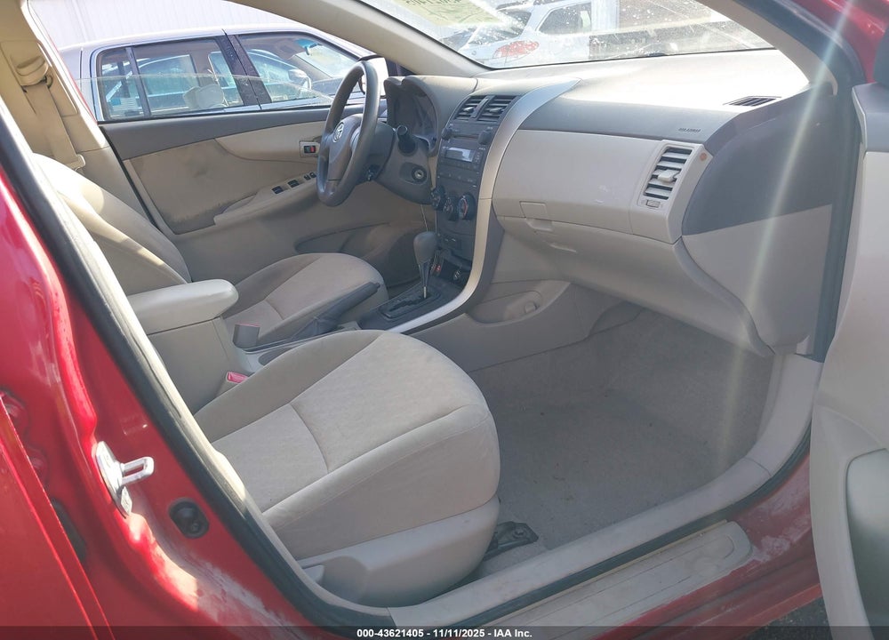 2009 TOYOTA COROLLA LE VIN: JTDBL40E899034635