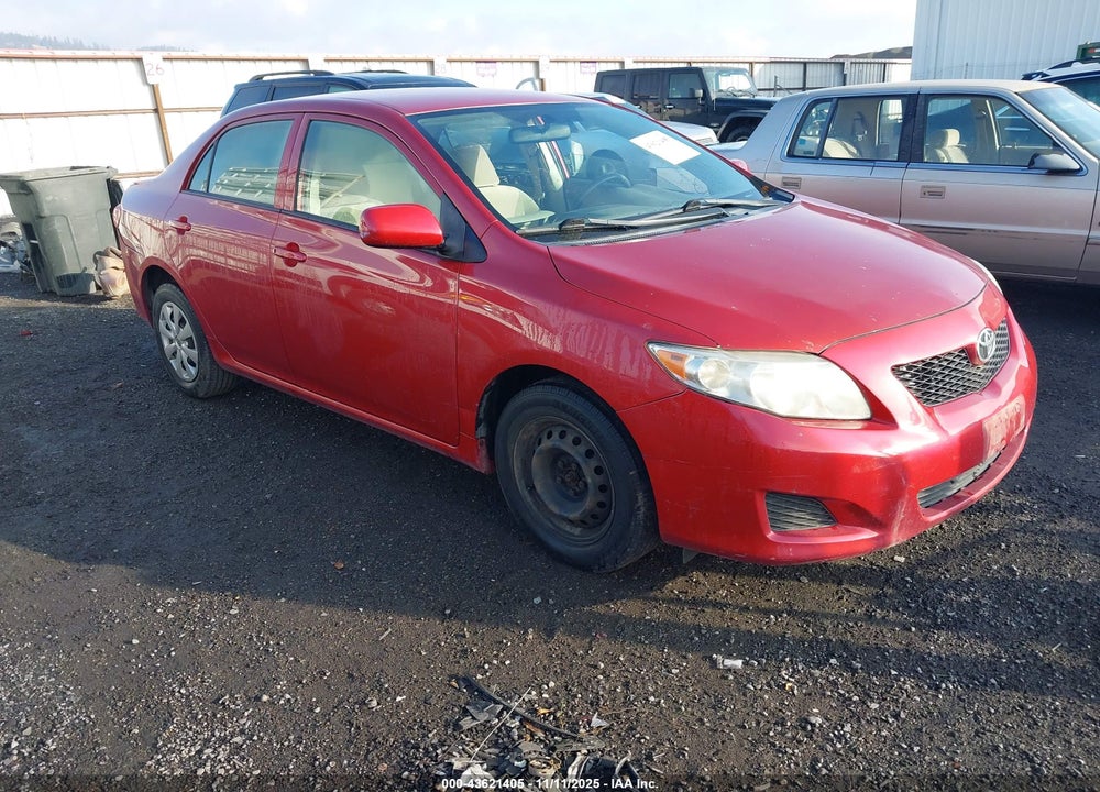 2009 TOYOTA COROLLA LE VIN: JTDBL40E899034635