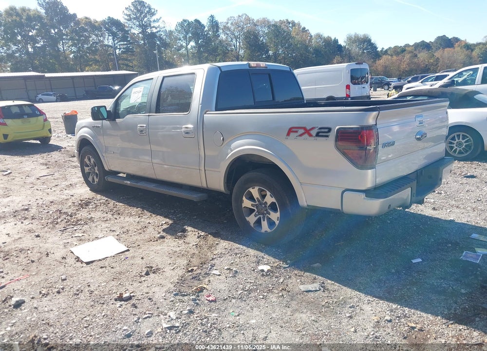 2012 FORD F-150 FX2 VIN: 1FTFW1CT4CFA02419