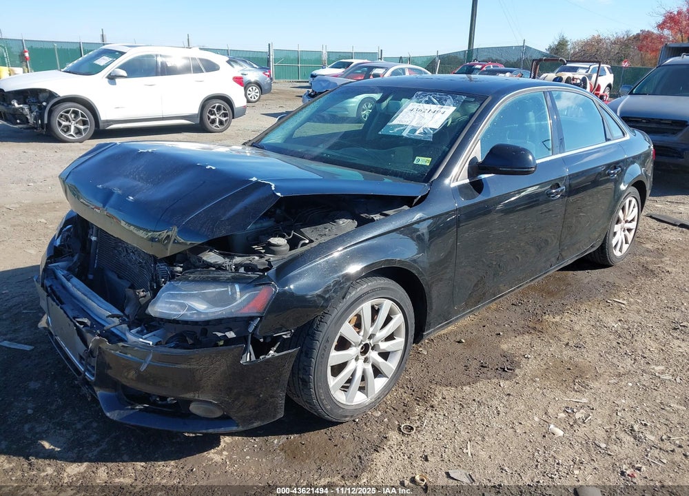 2009 AUDI A4 VIN: WAUSF78K69N021695