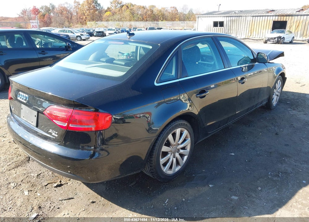 2009 AUDI A4 VIN: WAUSF78K69N021695
