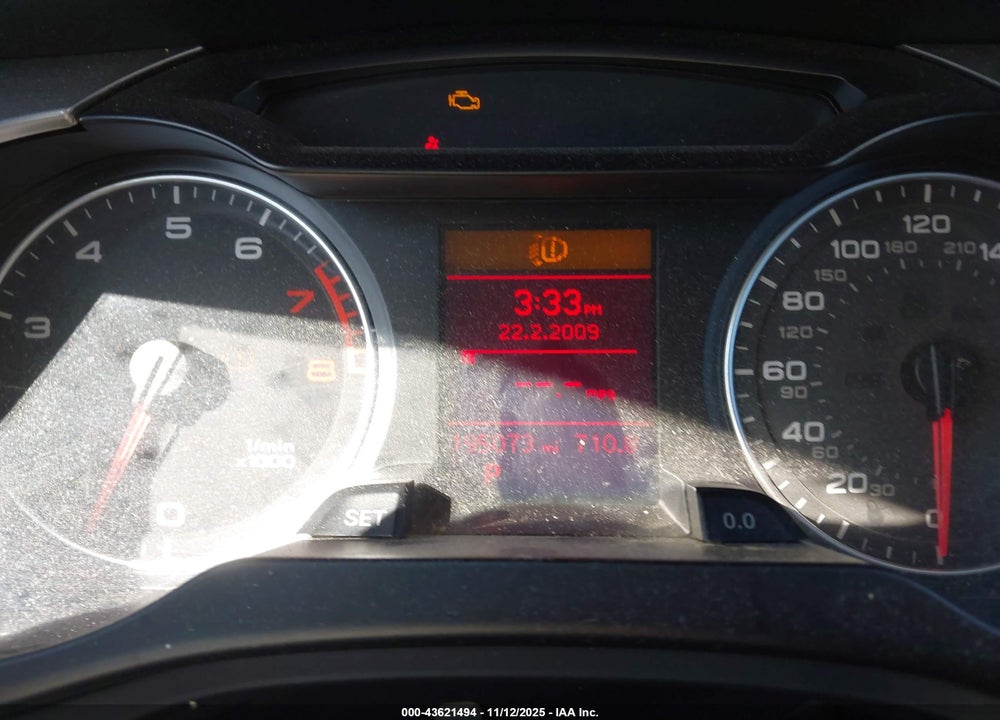 2009 AUDI A4 VIN: WAUSF78K69N021695