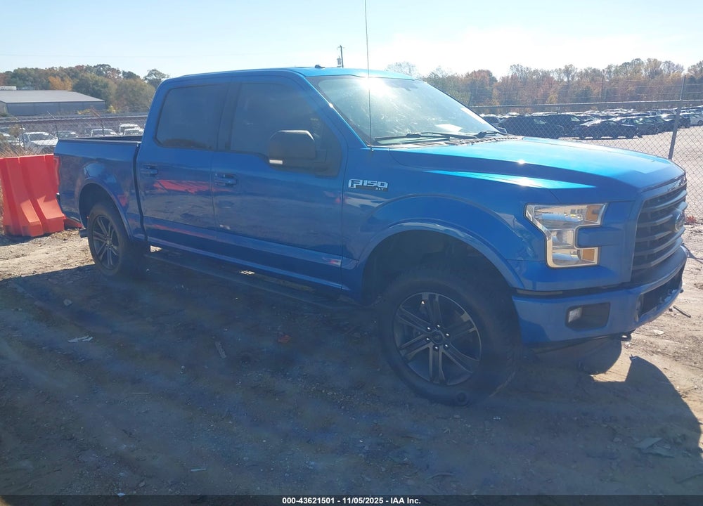2016 FORD F-150 XLT VIN: 1FTEW1EF0GKE65240