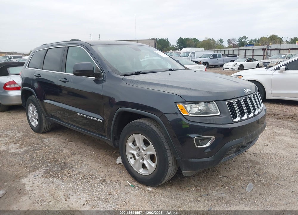 2016 JEEP GRAND CHEROKEE LAREDO VIN: 1C4RJFAG9GC318565
