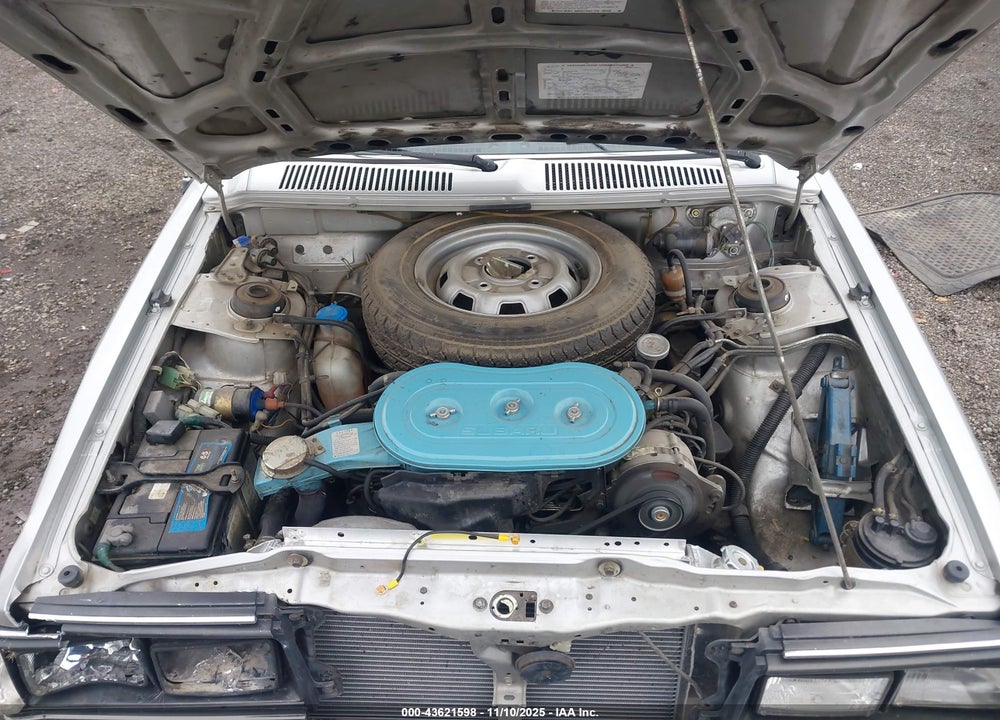 1987 SUBARU GL VIN: JF1AF23B8HB106049