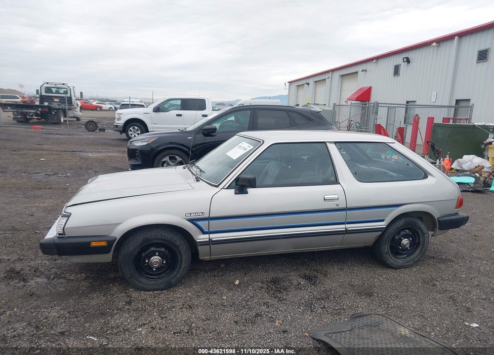 1987 SUBARU GL VIN: JF1AF23B8HB106049