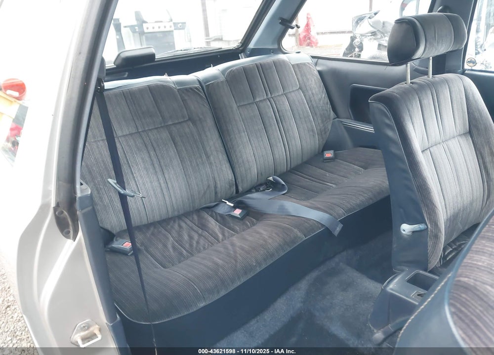 1987 SUBARU GL VIN: JF1AF23B8HB106049