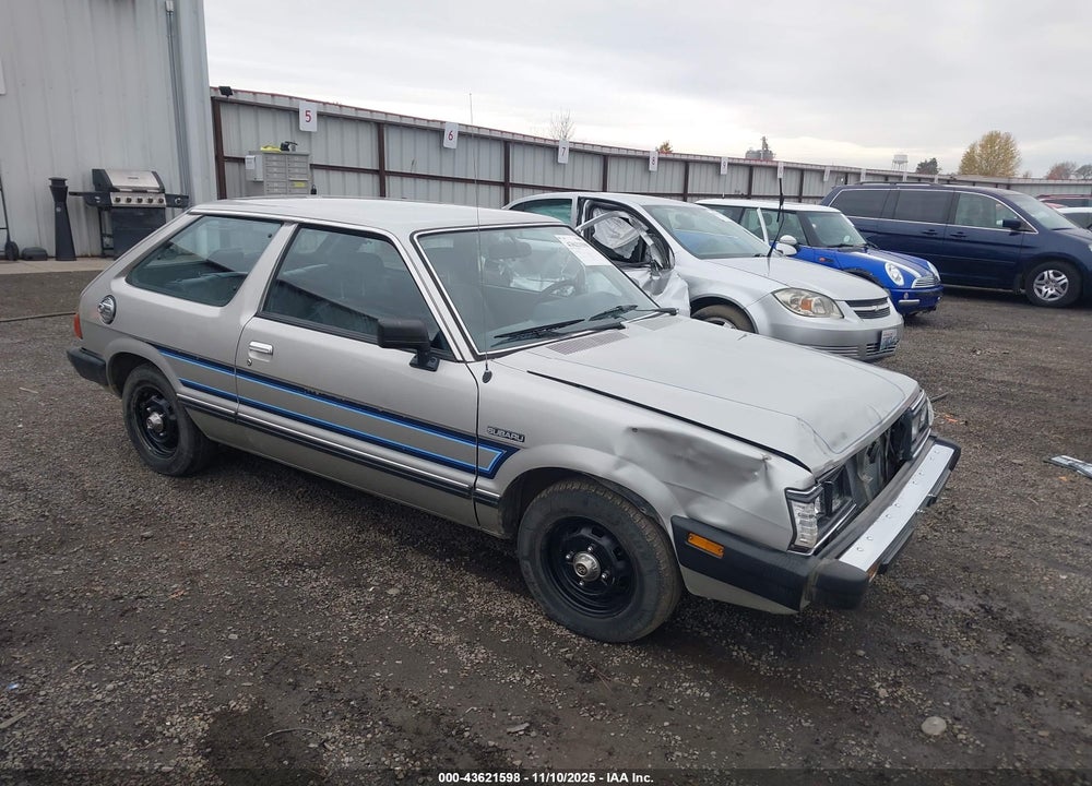 1987 SUBARU GL VIN: JF1AF23B8HB106049