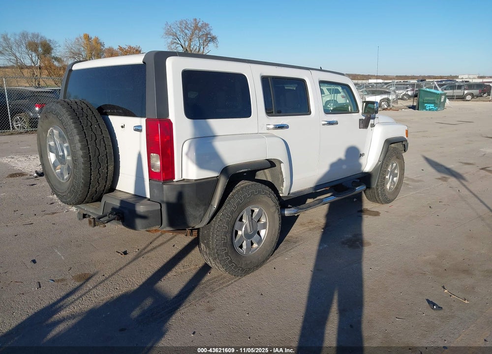 2009 HUMMER H3 VIN: 5GTEN13EX98138334