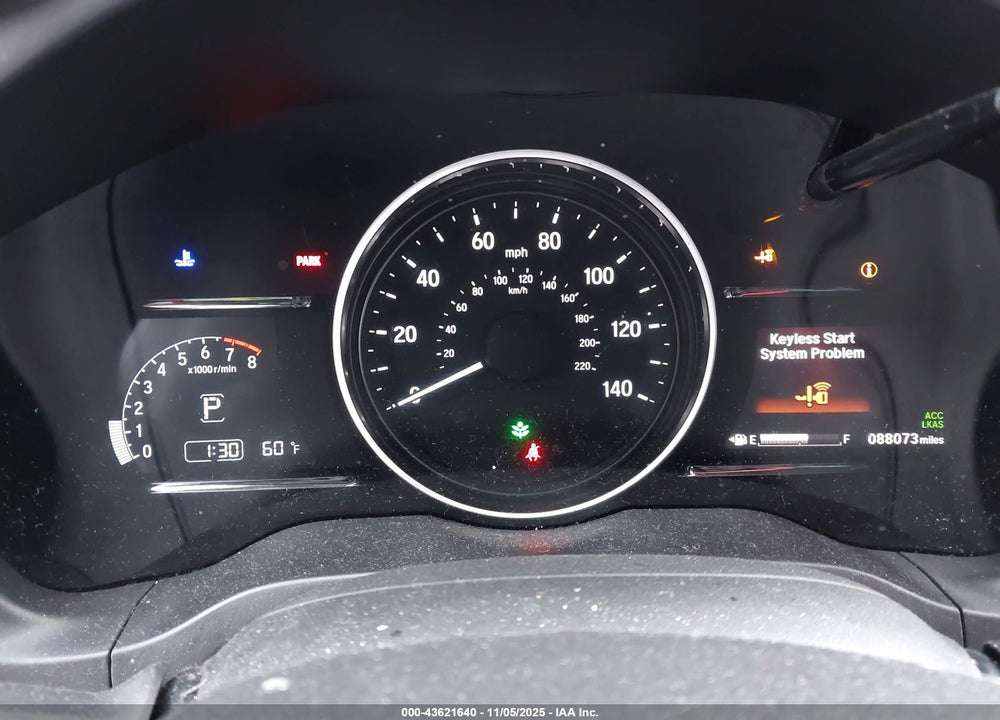 2019 HONDA HR-V EX VIN: 3CZRU6H54KM720734