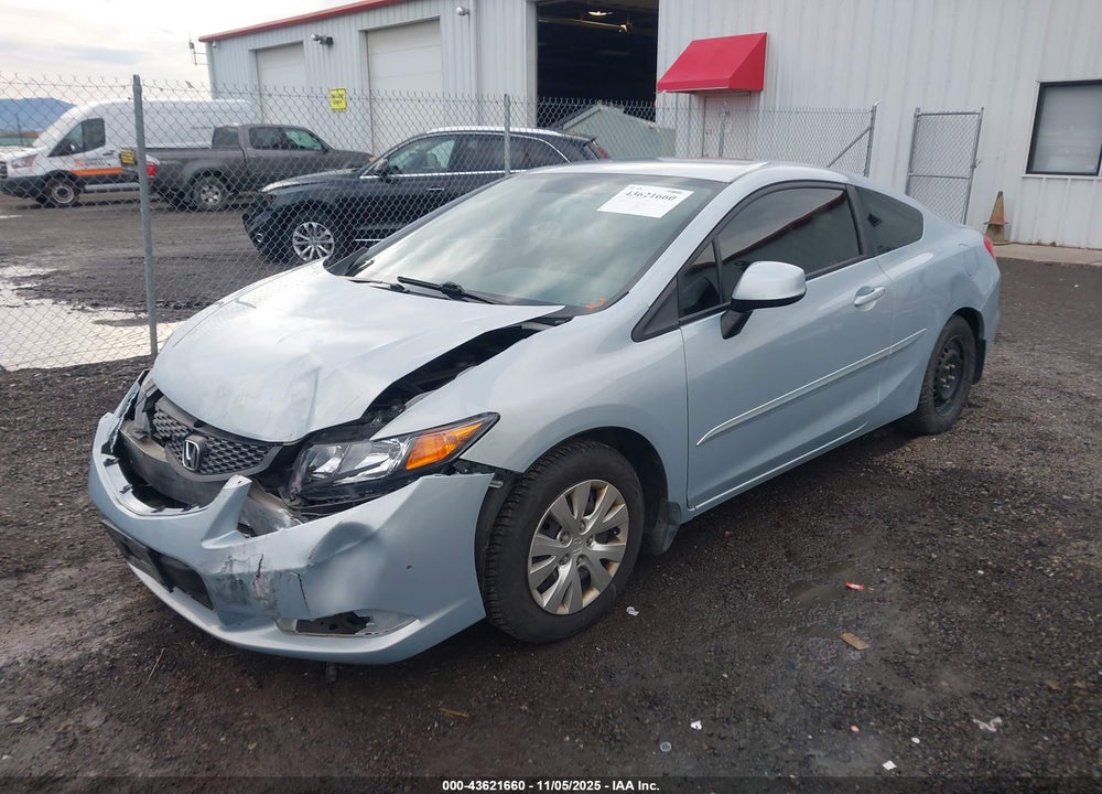 2012 HONDA CIVIC VIN: 2HGFG3B56CH561143