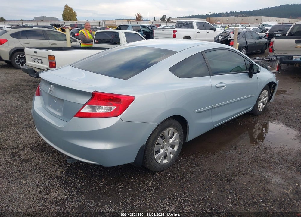 2012 HONDA CIVIC VIN: 2HGFG3B56CH561143