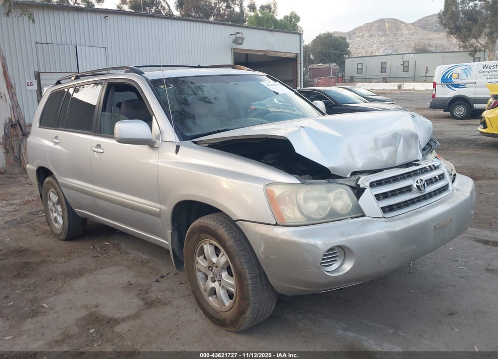 2003 TOYOTA HIGHLANDER V6 VIN: JTEHF21AX30098975
