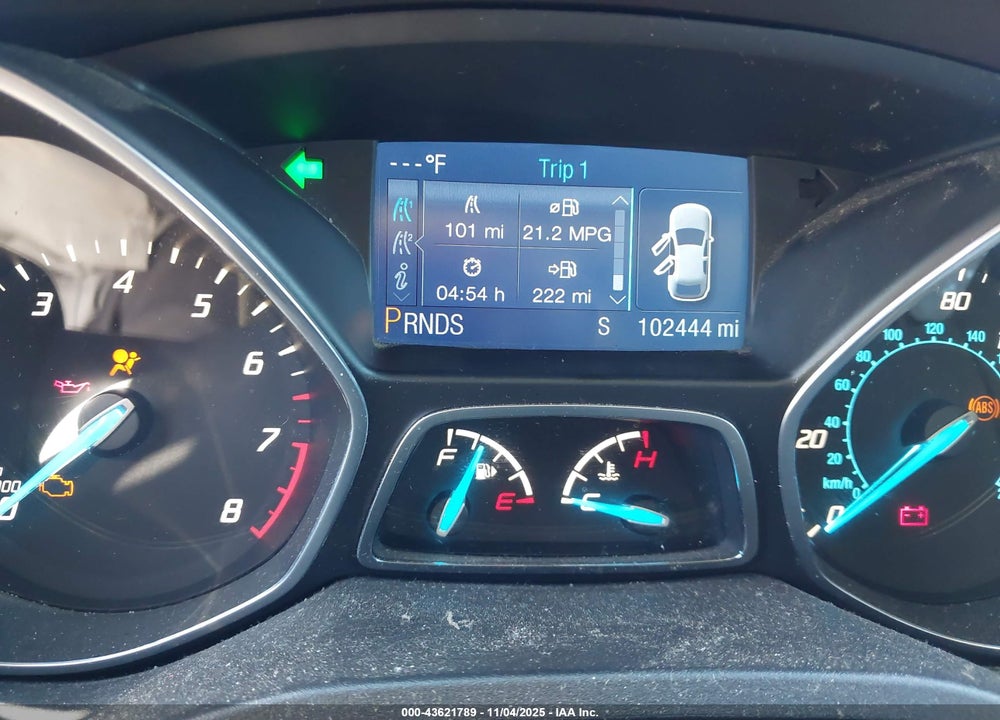 2014 FORD ESCAPE VIN: 1FMCU0G96EUA84956