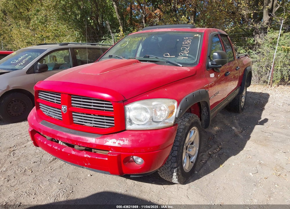 2007 DODGE RAM 1500 SLT/TRX4 OFF ROAD/SPORT VIN: 1D7HU18257S112395