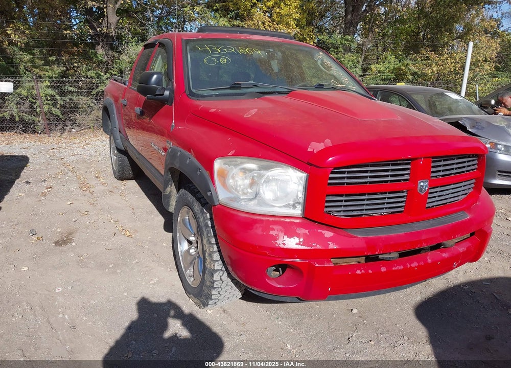 2007 DODGE RAM 1500 SLT/TRX4 OFF ROAD/SPORT VIN: 1D7HU18257S112395