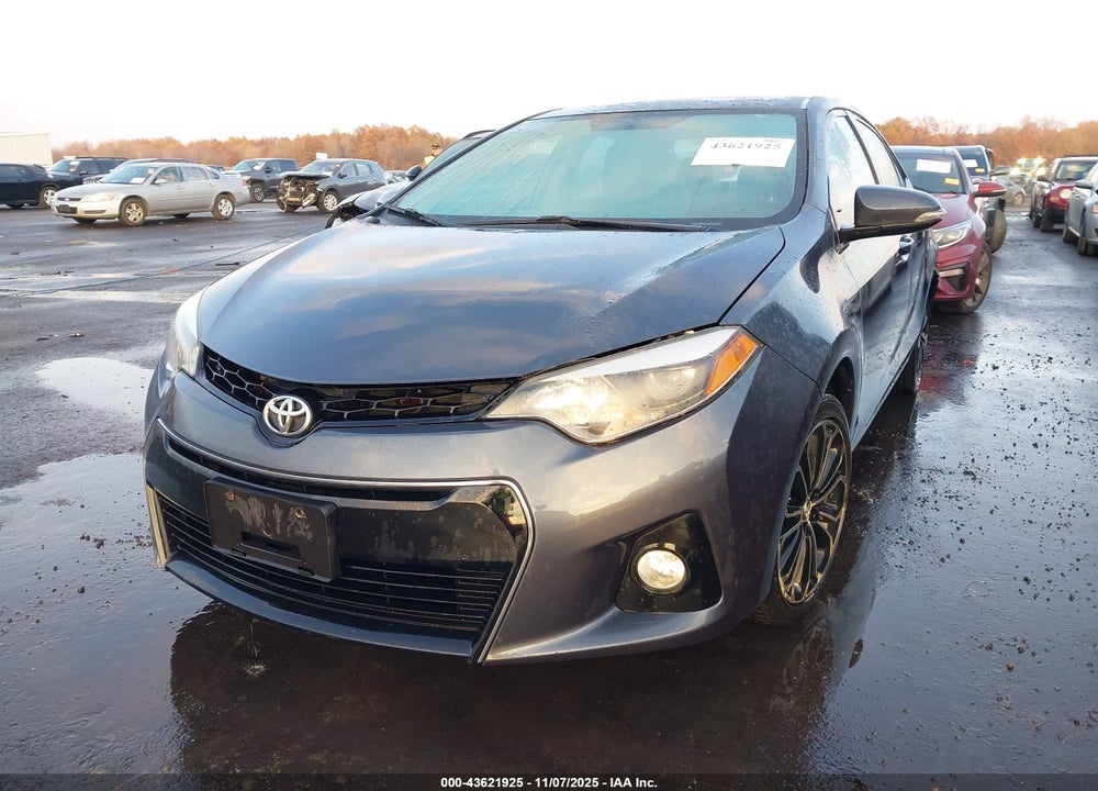 2015 TOYOTA COROLLA VIN: 2T1BURHE3FC446756