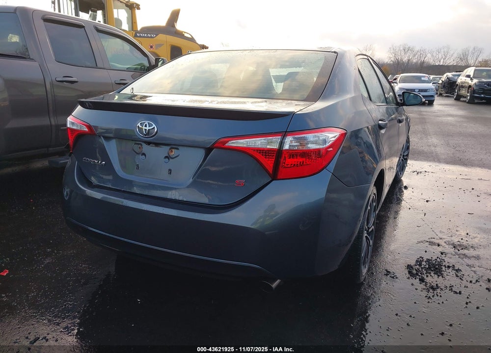 2015 TOYOTA COROLLA VIN: 2T1BURHE3FC446756