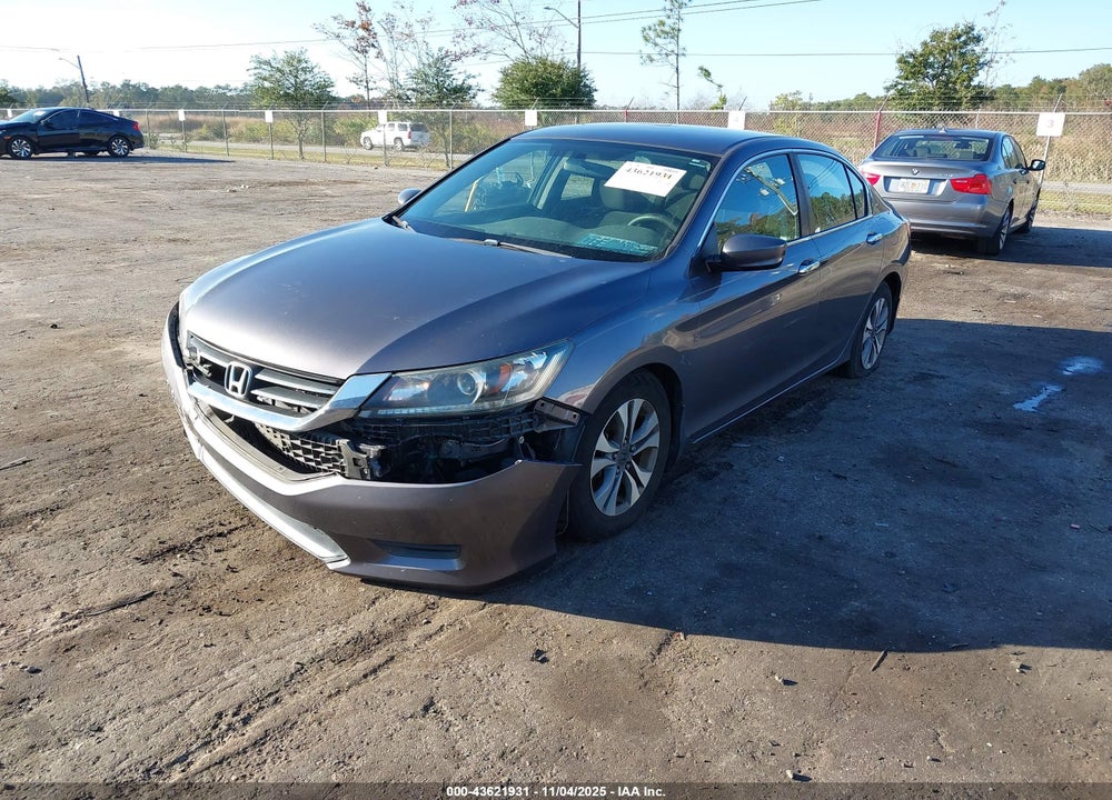 2013 HONDA ACCORD LX VIN: 1HGCR2F39DA284908
