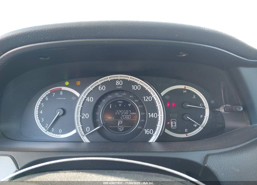2013 HONDA ACCORD LX VIN: 1HGCR2F39DA284908