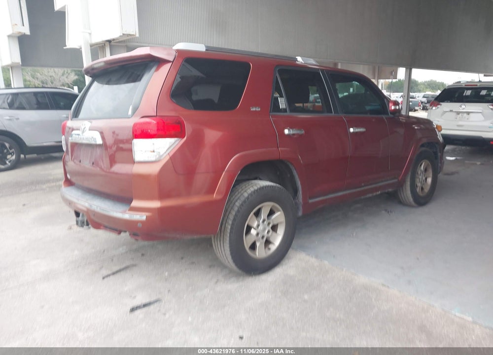 2011 TOYOTA 4RUNNER VIN: JTEZU5JR8B5021735