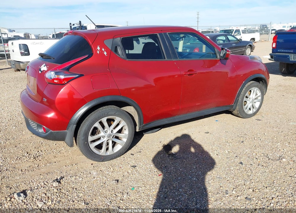 2015 NISSAN JUKE SV VIN: JN8AF5MR5FT509053