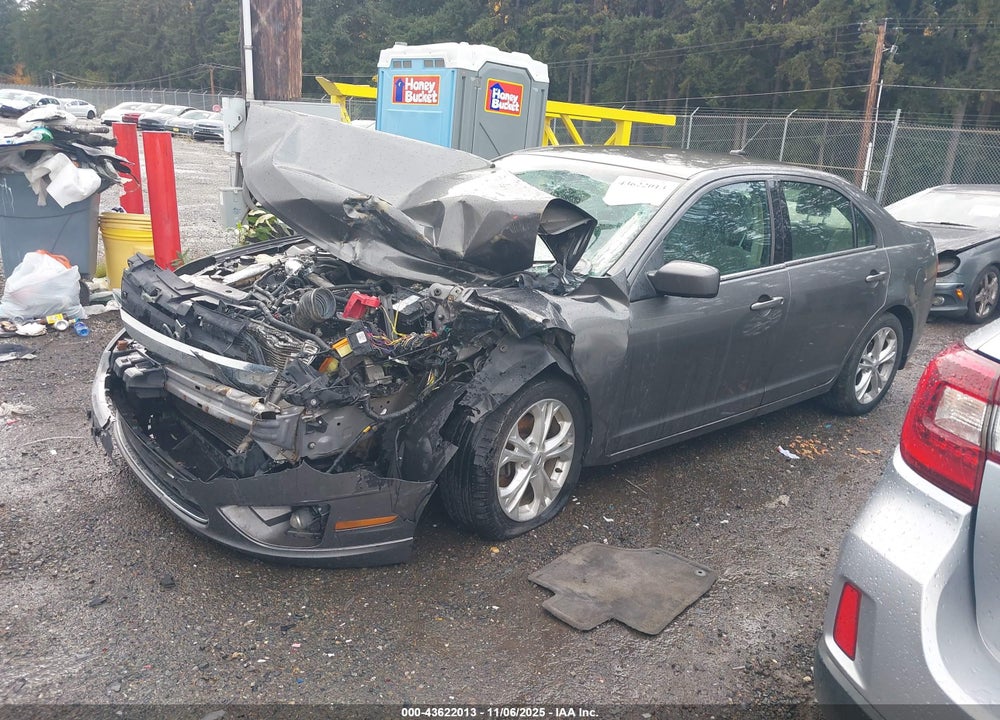 2012 FORD FUSION SE VIN: 3FAHP0HA6CR382489