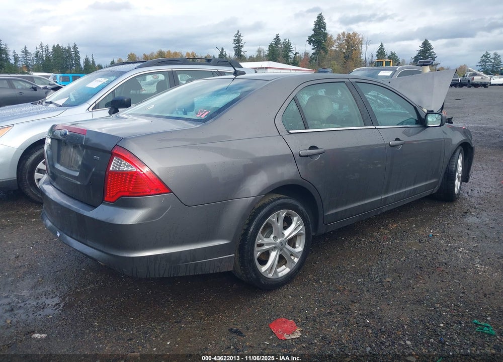 2012 FORD FUSION SE VIN: 3FAHP0HA6CR382489