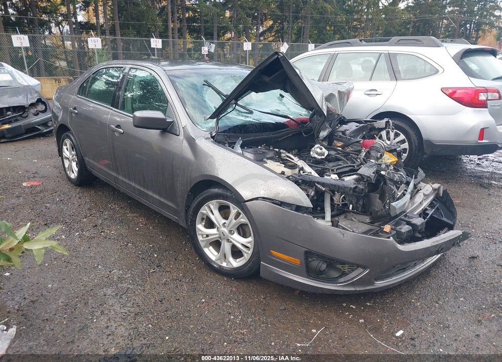 2012 FORD FUSION SE VIN: 3FAHP0HA6CR382489